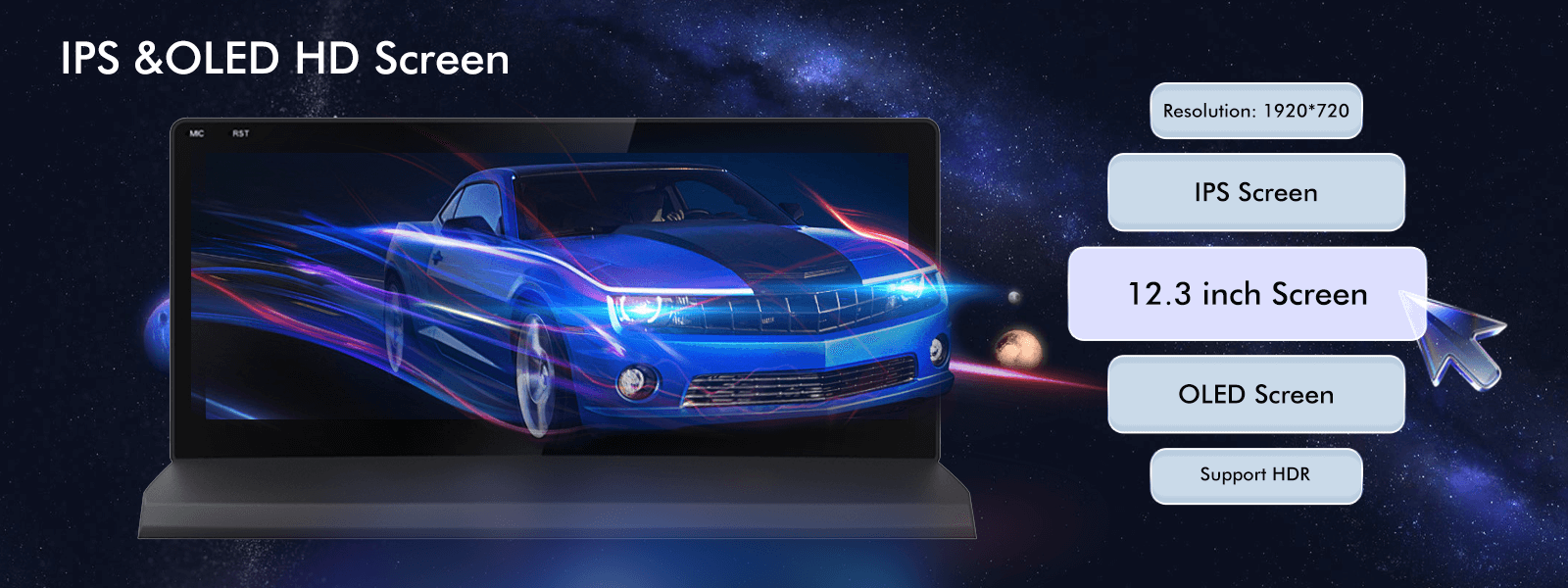 Lexus IS 2018-2020 Android Auto Carplay 10.25/12.1 inch ips_OLED