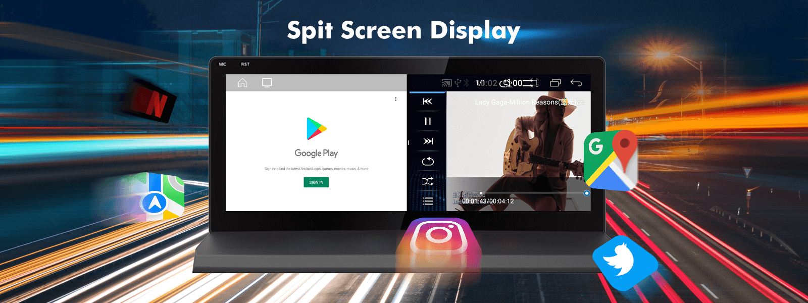 Lexus IS 2018-2020 Android Auto Carplay 10.25/12.1 inch lexus_gs_radio
