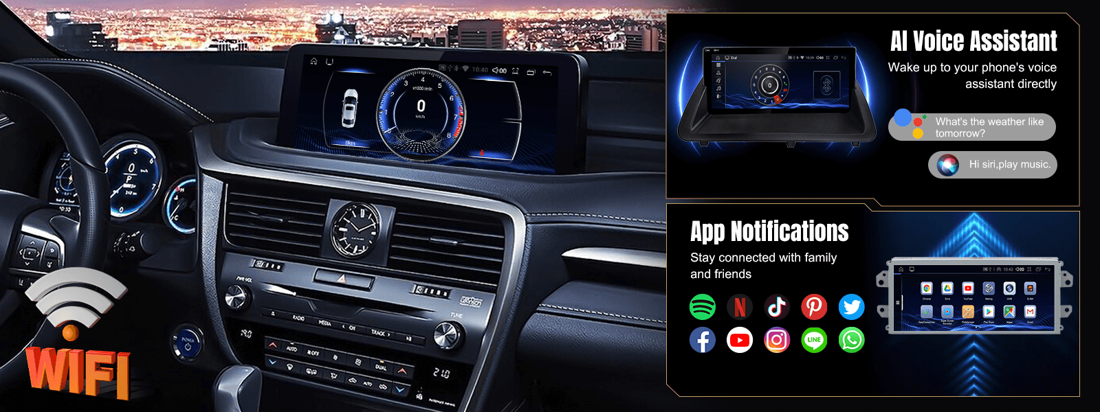 Lexus IS 2018-2020 Android Auto Carplay 10.25/12.1 inch lexus_rx_350_car_radio