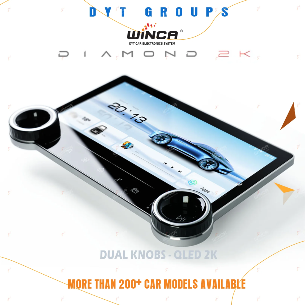 Winca diamond series 2k android auto with apple carplay system