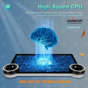 RockBox 10.3311.33 Diamond Design Dual Knobs Car Stereo Screen