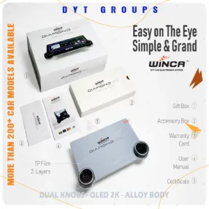 Diamond 2K Dual Knobs X97 Car Stereo Screen 9.7inch