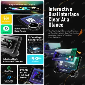 Diamond 2K Dual Knobs X97 Car Stereo Screen 9.7inch