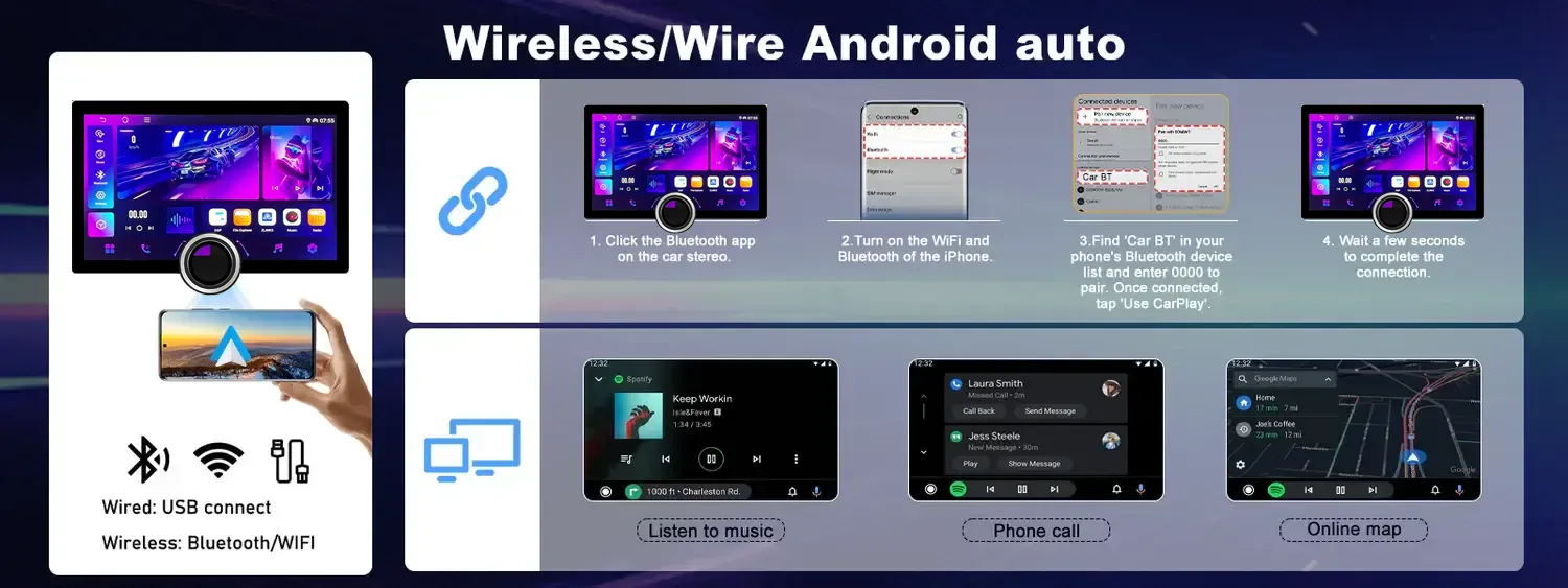 RockBox-10.33-11.33-Diamond-Design-Single-Knobs-Car-Stereo-Screen