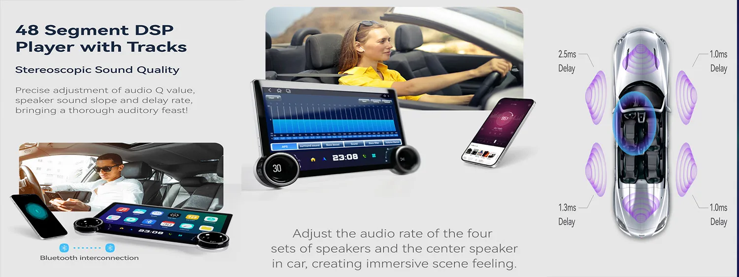 Diamond 2K Dual Knobs X97 Car Stereo Screen 9.7inch