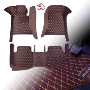 Durable 3D/7D Leather Car mat for AUDI Q8 2017 - 2025 | Sana