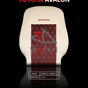 PVC Leather Car Seat Cover for TOYOTA AVALON 2018 - 2025 | Sana