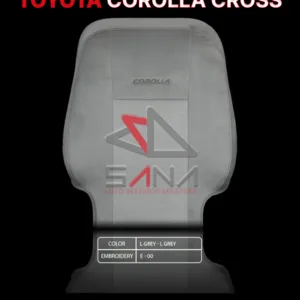 PVC Leather Car Seat Cover for TOYOTA COROLLA CROSS 2020 - 2025 | Sana