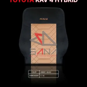 PVC Leather Car Seat Cover for TOYOTA RAV 4 HYBRID 2019 - 2024 | Sana