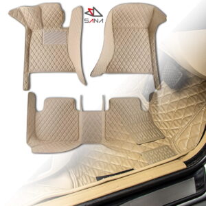 Durable Leather 3D/7D Car mat for MITSUBISHI OUTLANDER 2014 - 2021 | Sana