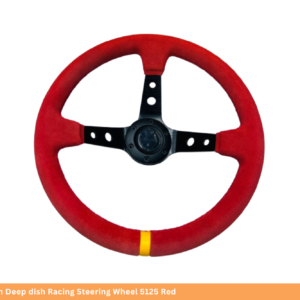 Universal 350mm Deep dish Racing Steering Wheel 5125 Red