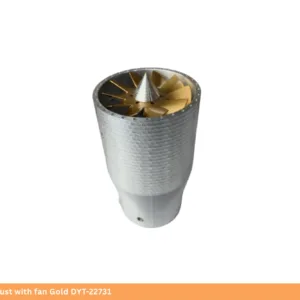 Car Muffler Exhaust with fan Gold DYT-22731