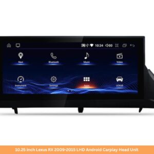 10.25 inch Lexus RX 2009-2015 LHD Android Carplay Head Unit