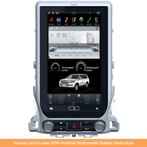 Toyota Land Cruiser 2017 Android Multimedia System Tesla Style