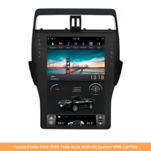 Toyota Prado 2018-2019 Tesla style Android System With CarPlay