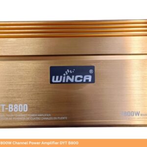 Winca 4 Channel 7800W Channel Power Amplifier DYT B800
