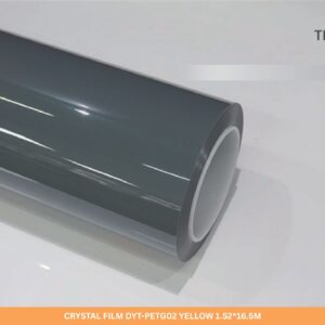 CRYSTAL FILM DYT-PETG02 YELLOW 1.52*16.5M