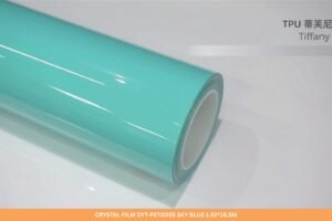 CRYSTAL FILM DYT-PETG05S SKY BLUE 1.52*16.5M