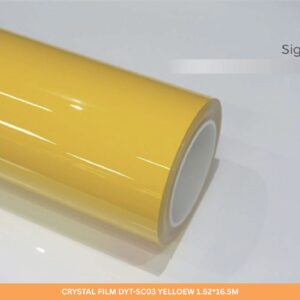CRYSTAL FILM DYT-SC03 YELLOEW 1.52*16.5M