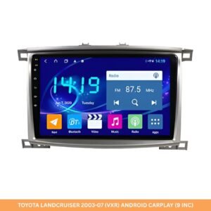 TOYOTA LANDCRUISER 2003-07 (VXR) ANDROID CARPLAY (9 INC) | Winca Carplay Multimedia