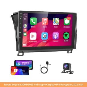Toyota Sequoia 2008-2019 with Apple Carplay GPS Navigation, 10.1 inch | Winca Carplay Multimedia