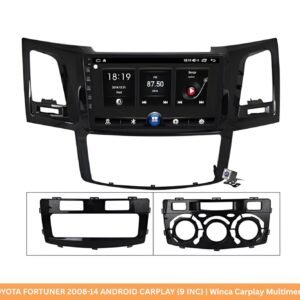 TOYOTA FORTUNER 2008-14 ANDROID CARPLAY (9 INC) | Winca Carplay Multimedia