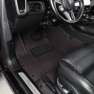 Durable Leather Car mat for TOYOTA RAV 4 HYBRID 2019 - 2024 | Sana