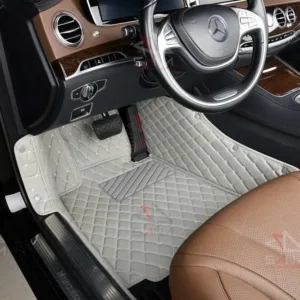 Durable Leather Car mat for TOYOTA YARIS 2023 - 2025 | Sana