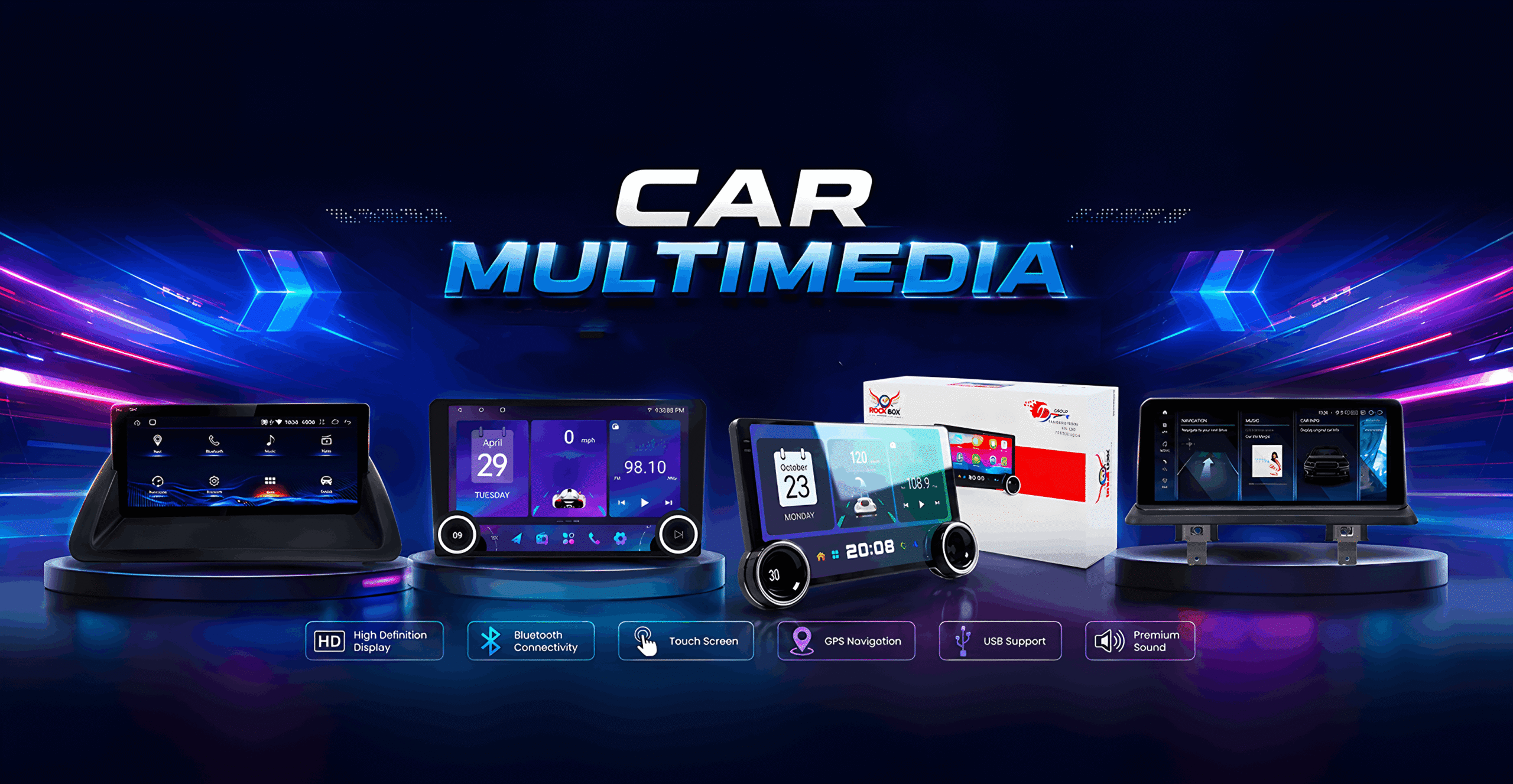 DYT Groups – Wholesale Car Accessories & Interior Factory DYT Groups car multimedia banner