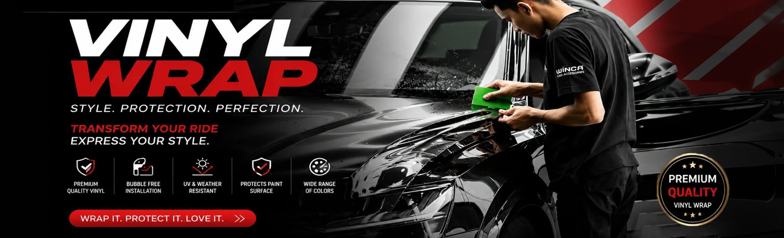 DYT Groups – Wholesale Car Accessories & Interior Factory DYT Groups vinyl wrap banner