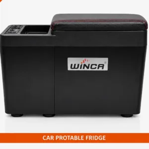 Winca 8L Portable Car Fridge-Refrigerator with armrest