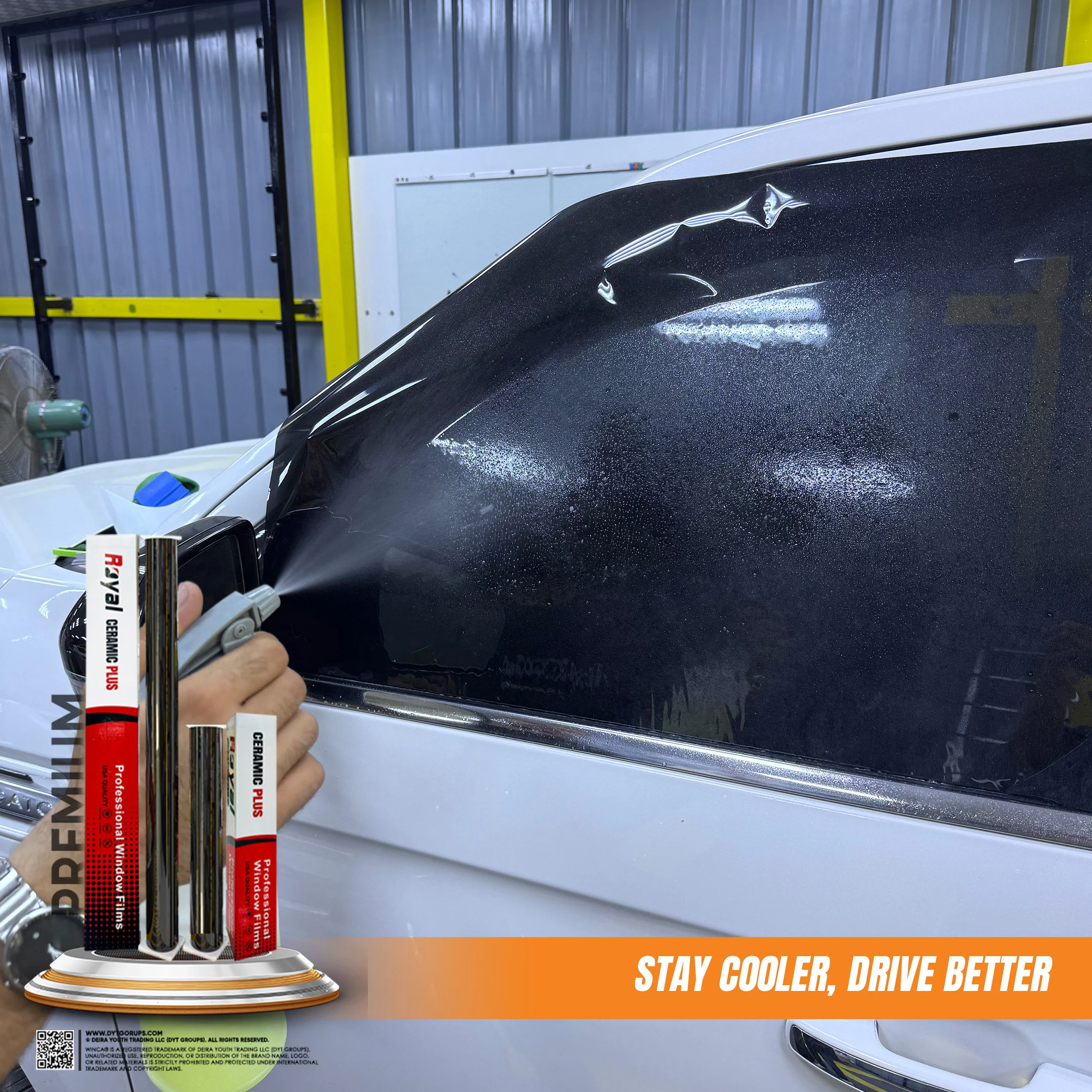Royal Nano Ceramic L.Black Window Tint VLT 35% 152CM Royal Nano Ceramic L.Black Window Tint VLT 35% 152CM