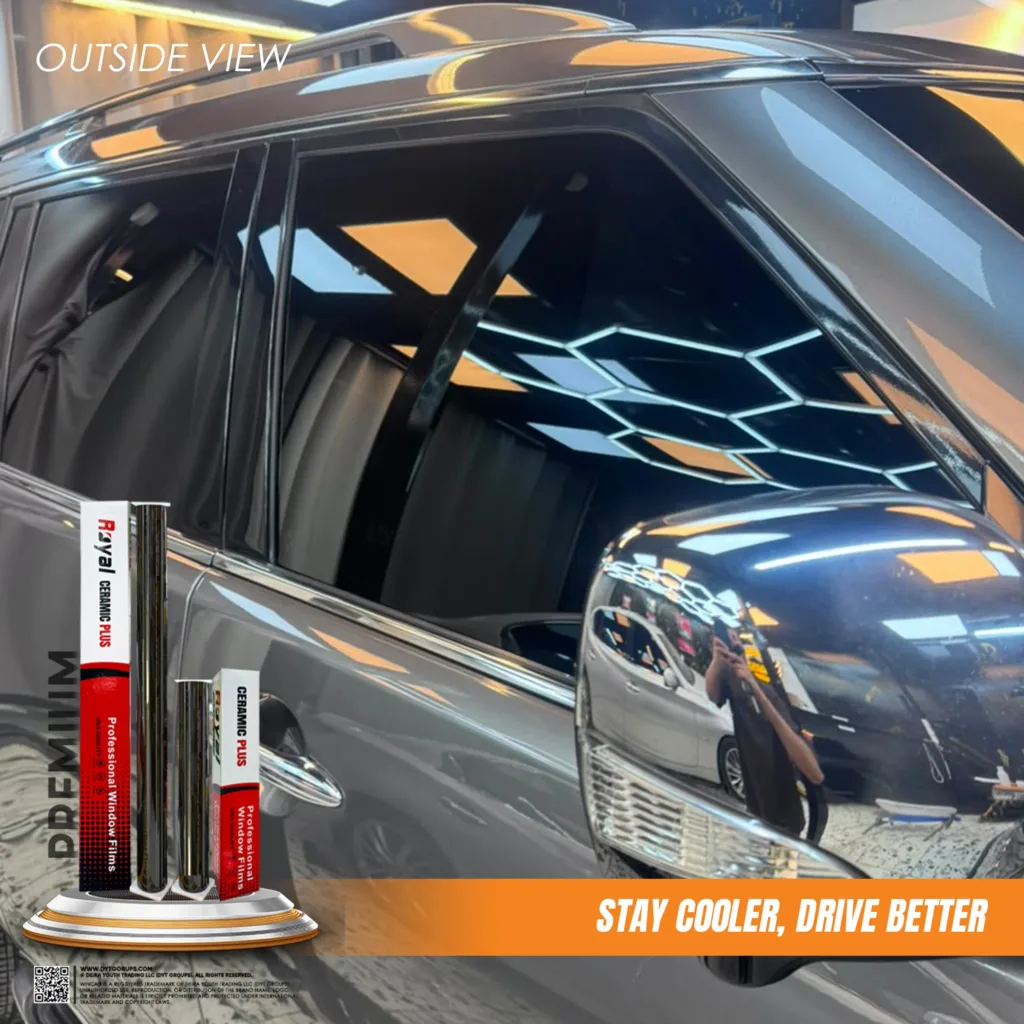 Royal Nano Ceramic Plus Tint | Premium Car Window Tint Dubai Wholesale Car Accessories & Interior Factory