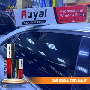 Royal Nano Ceramic L.Black Window Tint VLT 35% 100CM