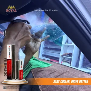 Royal Nano Ceramic D.Black Window Tint VLT 15% 152CM