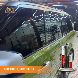 Royal Nano Ceramic Black Window Tint VLT 25% 50CM