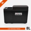 Winca 8L Portable Car Fridge-Refrigerator with armrest