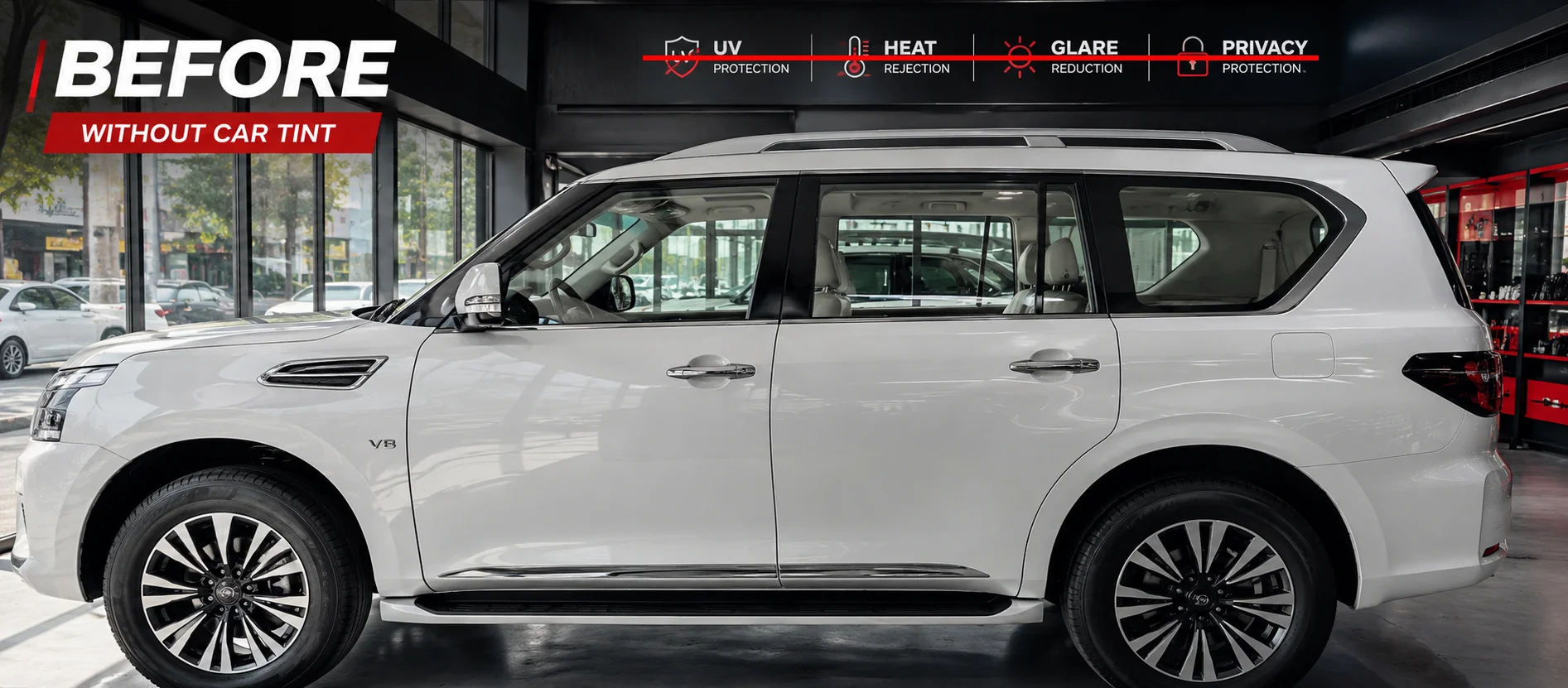 Royal Nano Ceramic Plus Tint | Premium Car Window Tint Dubai Wholesale Car Accessories & Interior Factory